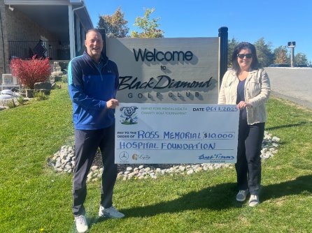 Swing  Fore  Mental  Health cheque presentation.3094017094 content images